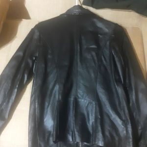New york and company leather jacket
